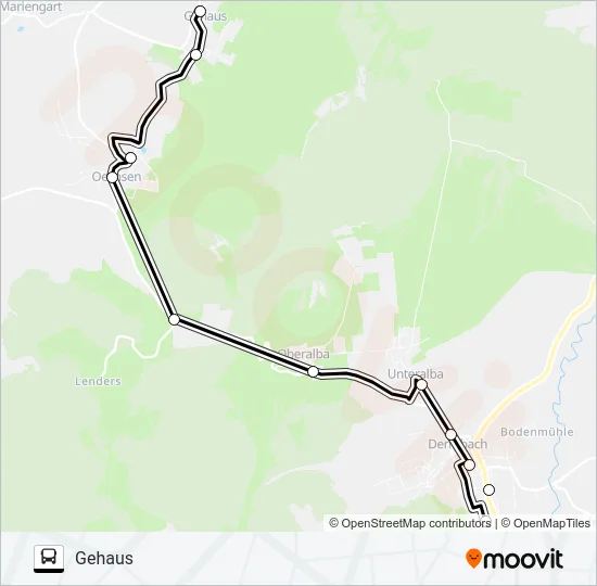 120 Bus Line Map