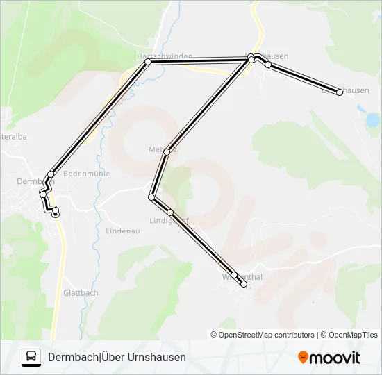 131 Bus Line Map