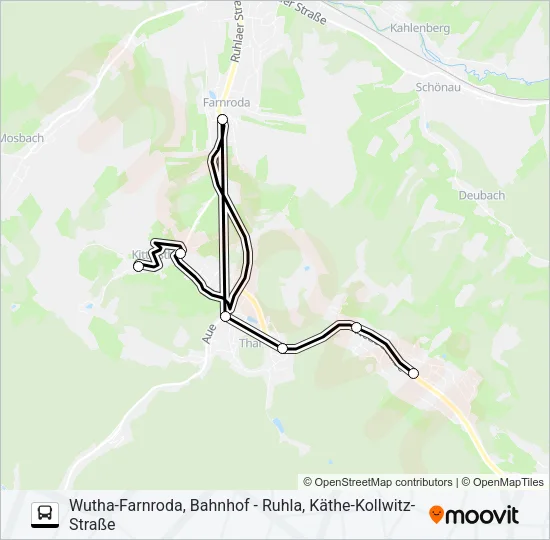 144 Bus Line Map