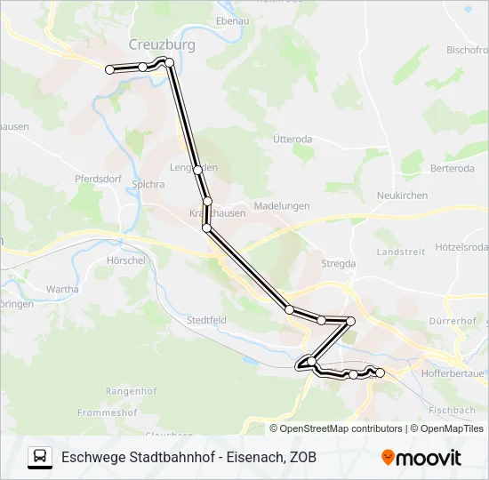 170 Bus Line Map