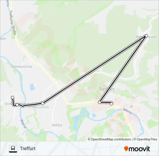 172 Bus Line Map