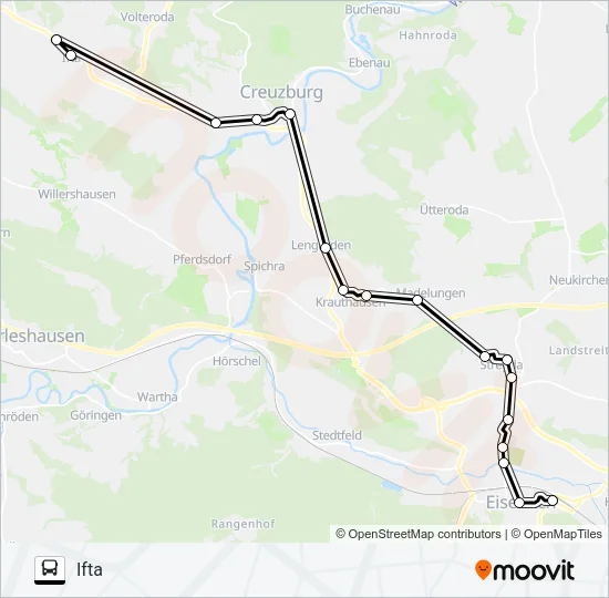 Автобус 173: карта маршрута