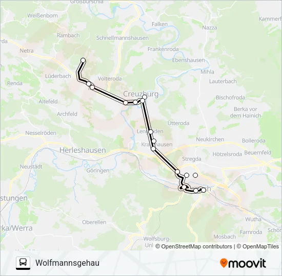 Автобус 173: карта маршрута