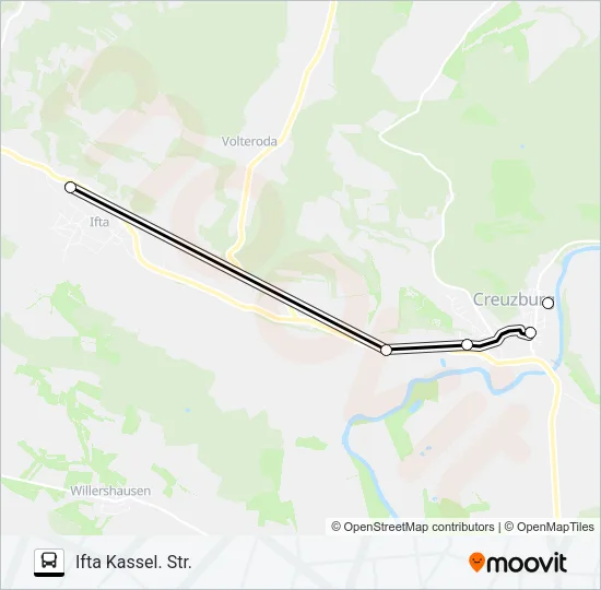 Автобус 173: карта маршрута
