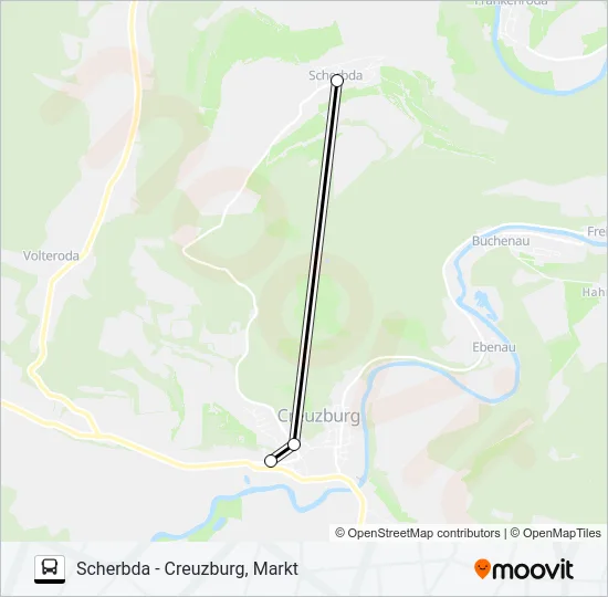 175 Bus Line Map