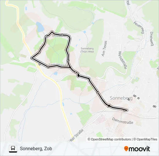 D Bus Line Map