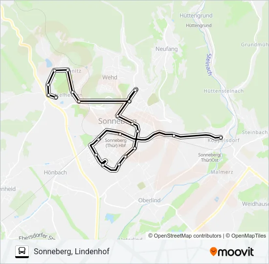 D Bus Line Map