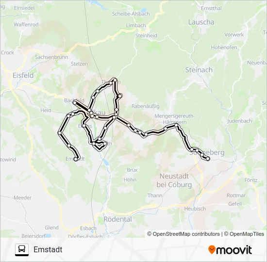 Автобус 701: карта маршрута