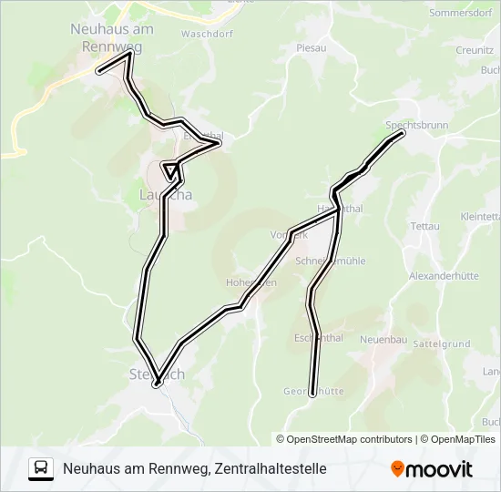 706 Bus Line Map