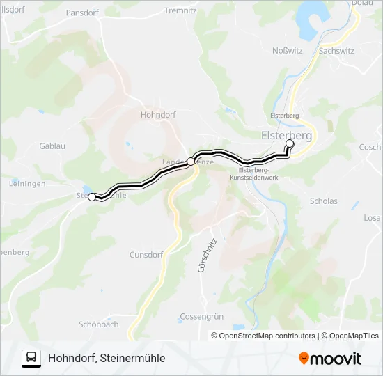 2 Bus Line Map