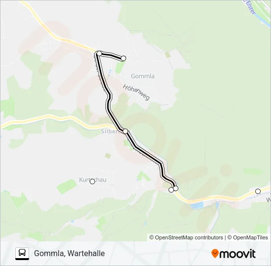 3 Bus Line Map