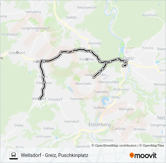 24 Bus Line Map
