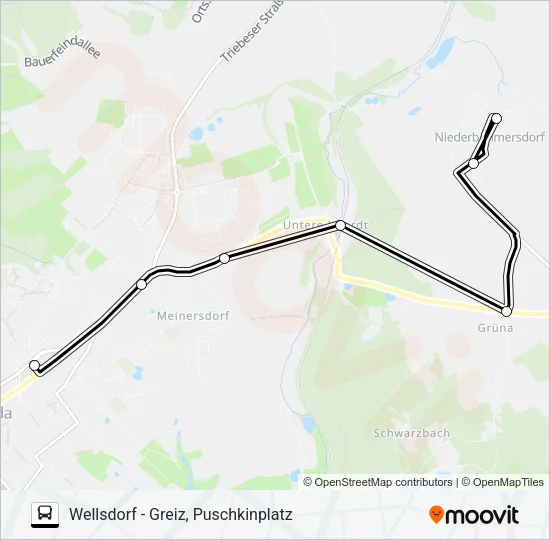 24 Bus Line Map