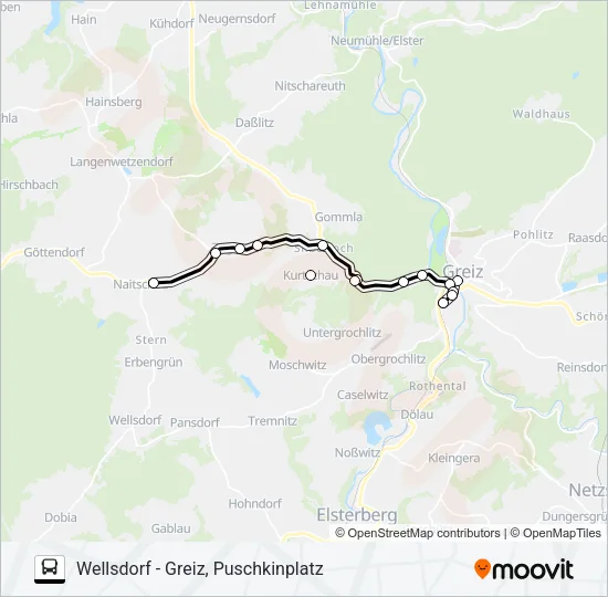 24 Bus Line Map