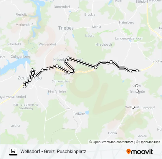 24 Bus Line Map