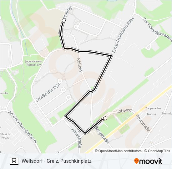 Автобус 24: карта маршрута