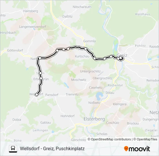 24 Bus Line Map