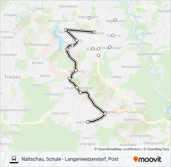 26 Bus Line Map