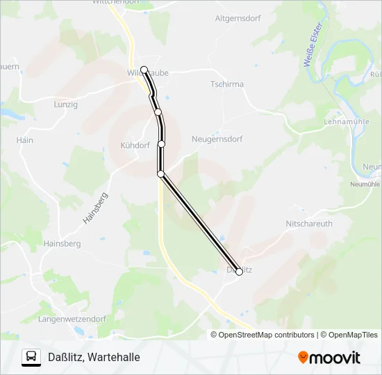 27 Bus Line Map