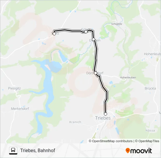 Автобус 34: карта маршрута