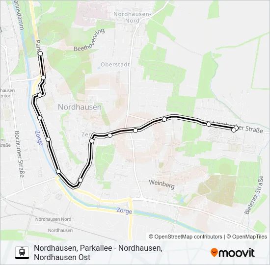 2 Light Rail Line Map