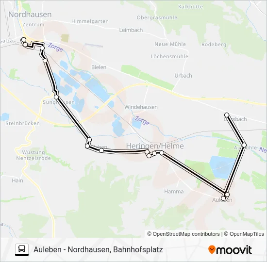 Автобус 20: карта маршрута