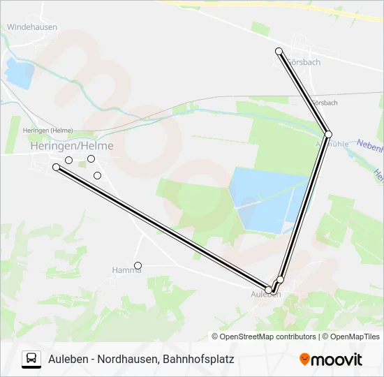 Автобус 20: карта маршрута