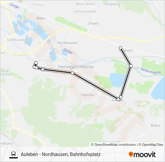 Автобус 20: карта маршрута