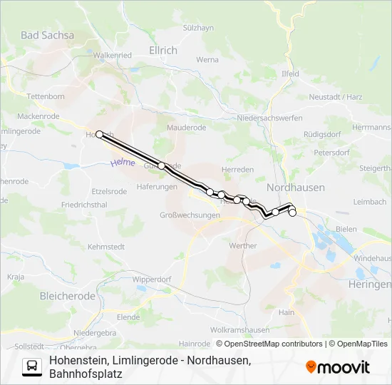 Автобус 25: карта маршрута