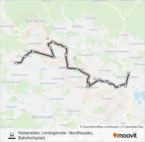 Автобус 25: карта маршрута