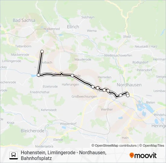 Автобус 25: карта маршрута