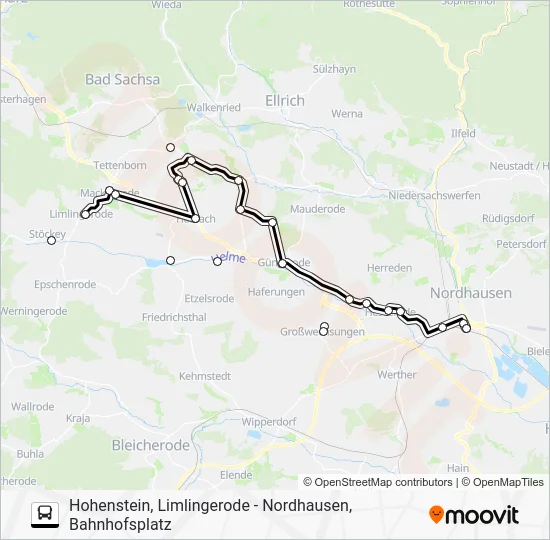 Автобус 25: карта маршрута