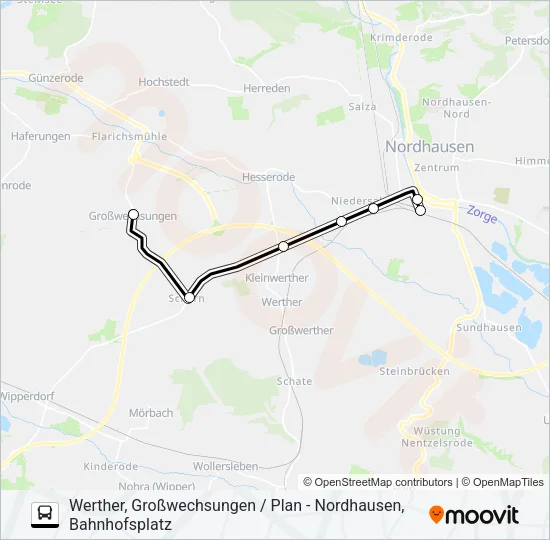 26 Bus Line Map