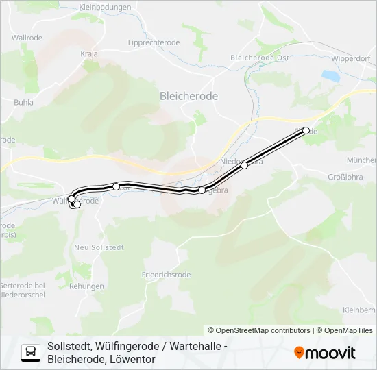 28 Bus Line Map