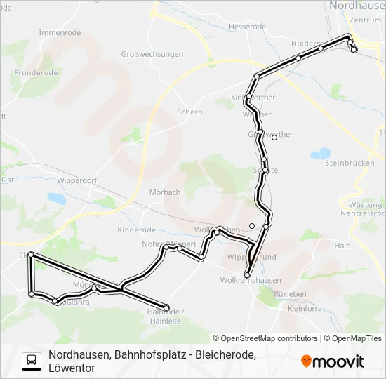 Автобус 29: карта маршрута