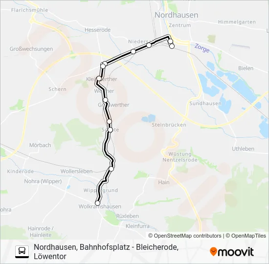 Автобус 29: карта маршрута