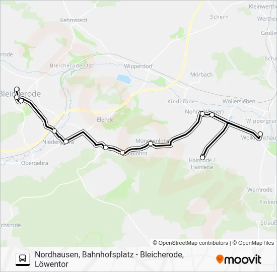 Автобус 29: карта маршрута