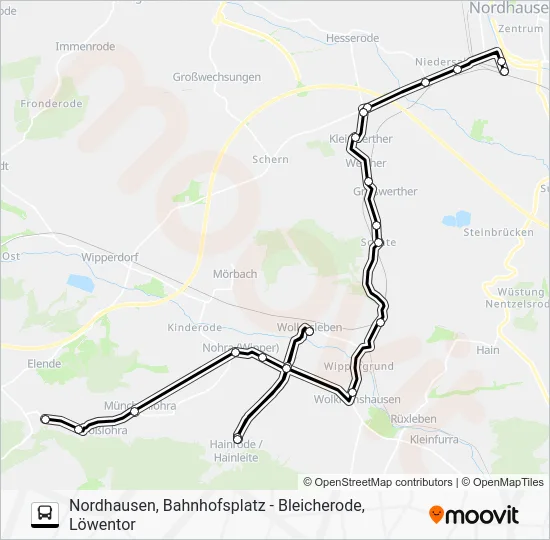 Автобус 29: карта маршрута