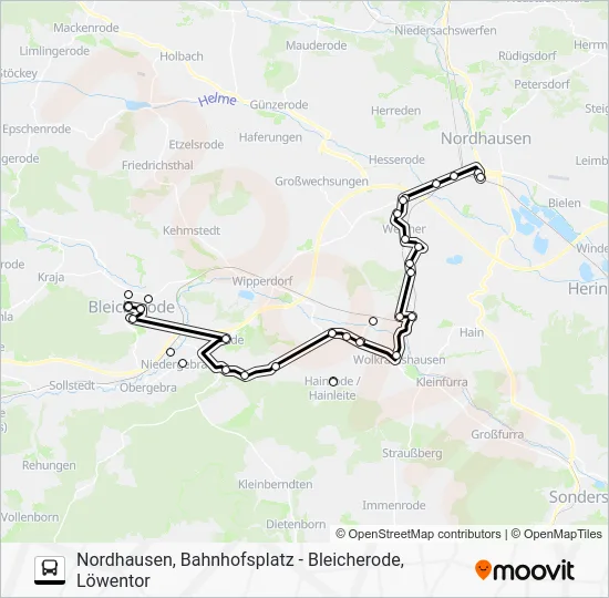 Автобус 29: карта маршрута