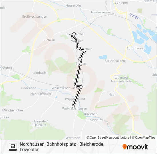 Автобус 29: карта маршрута