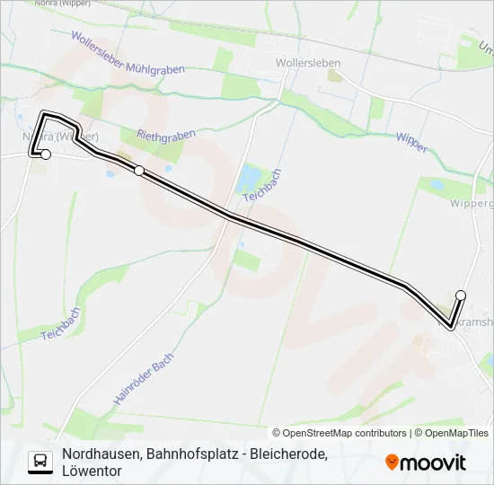 29 Bus Line Map