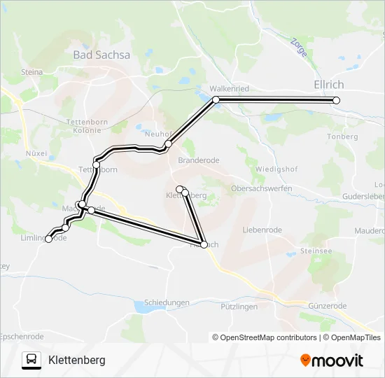 Автобус 251: карта маршрута