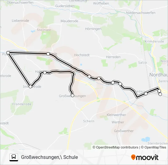 Автобус 262: карта маршрута