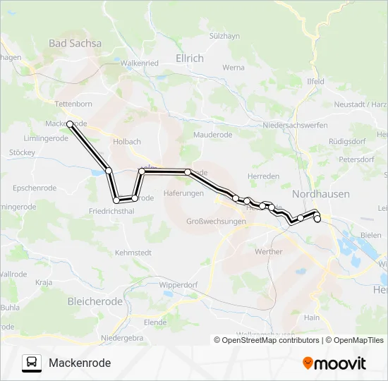 Автобус 262: карта маршрута