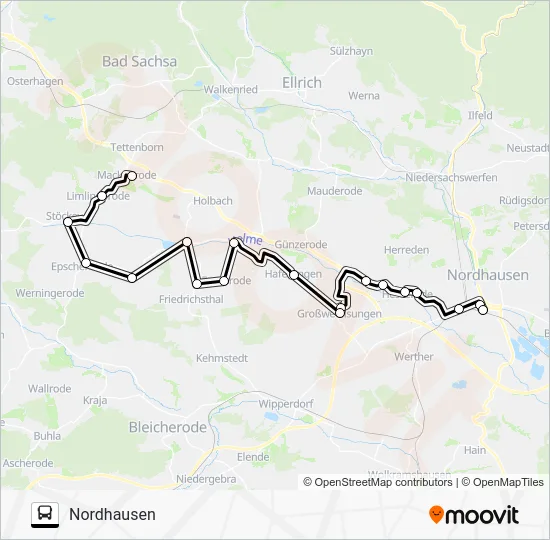 Автобус 262: карта маршрута