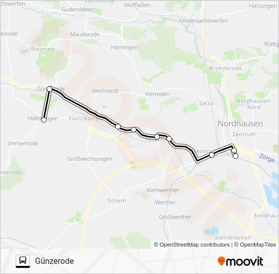 Автобус 262: карта маршрута