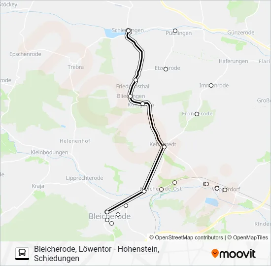 Автобус 271: карта маршрута