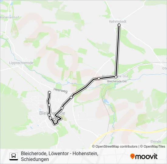 Автобус 271: карта маршрута