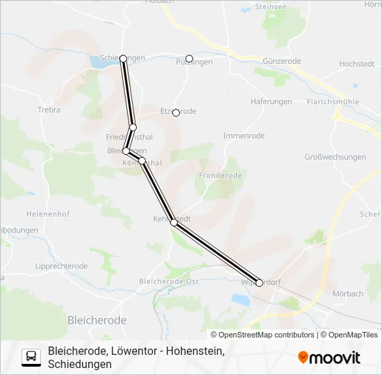 Автобус 271: карта маршрута