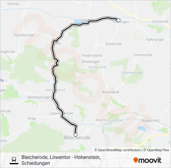 Автобус 271: карта маршрута